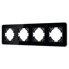 Изображение Рамка стеклянная FRM-OMALI-GS-4-BK (Arlight, -)